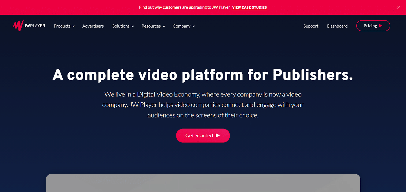JW Player LiVE - Video Platform